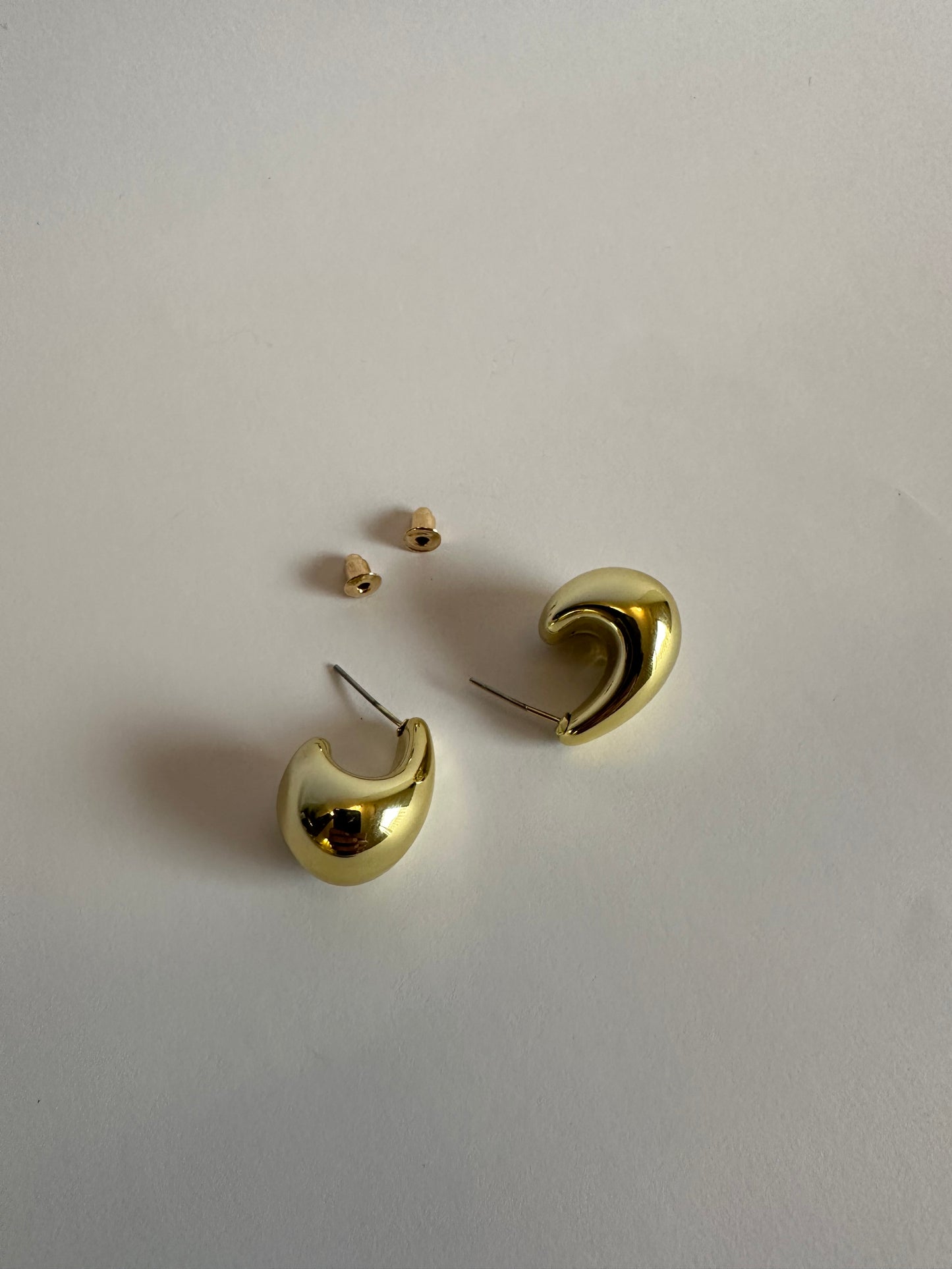 Classic Chunky Earrings (Gold)
