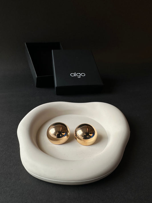 Minimalist Golden Studs