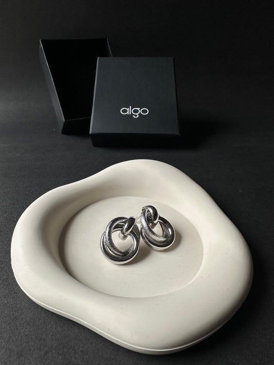 Elegant Double Hoop Earrings