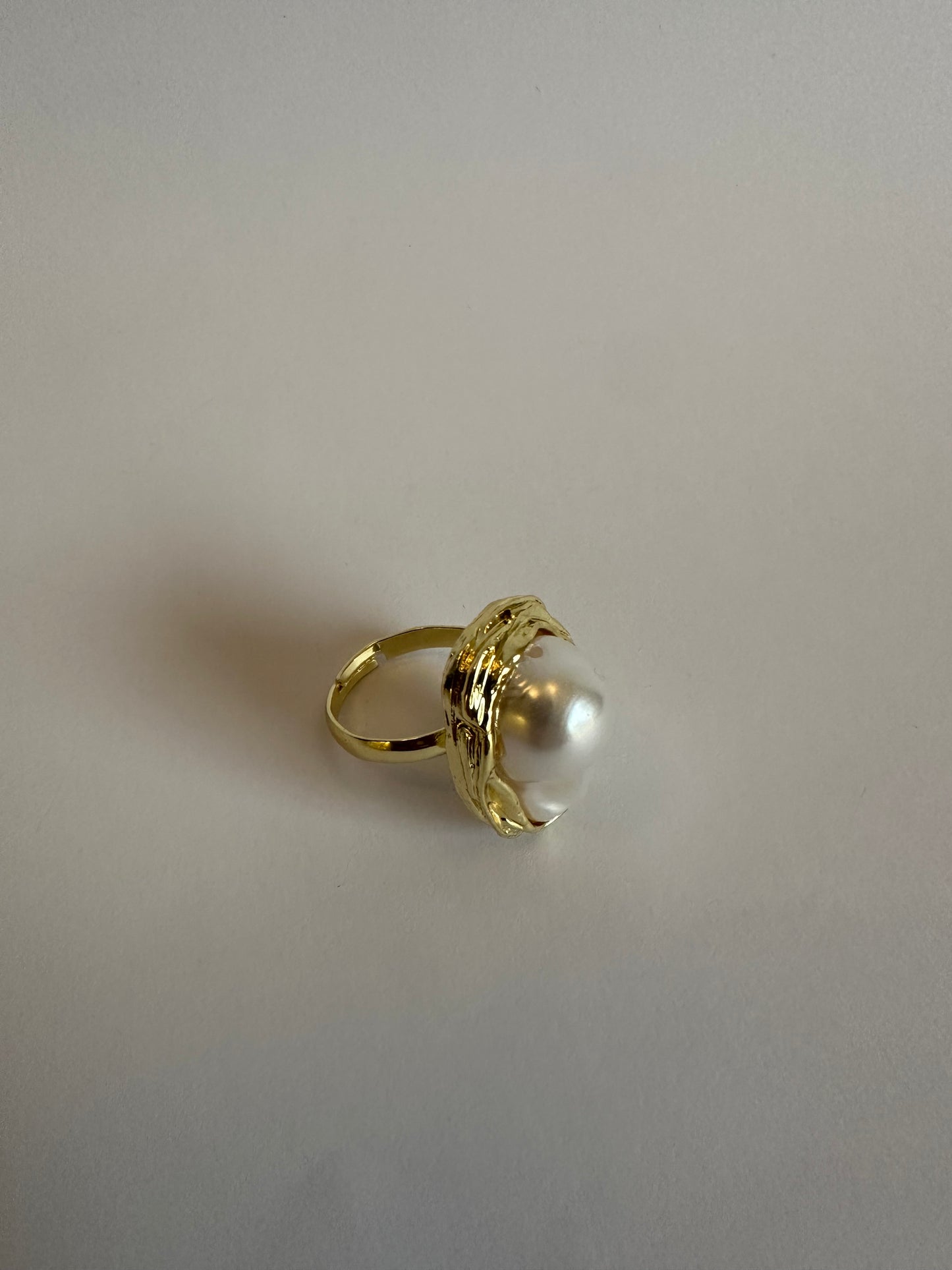 Vintage Pearl Statement Ring