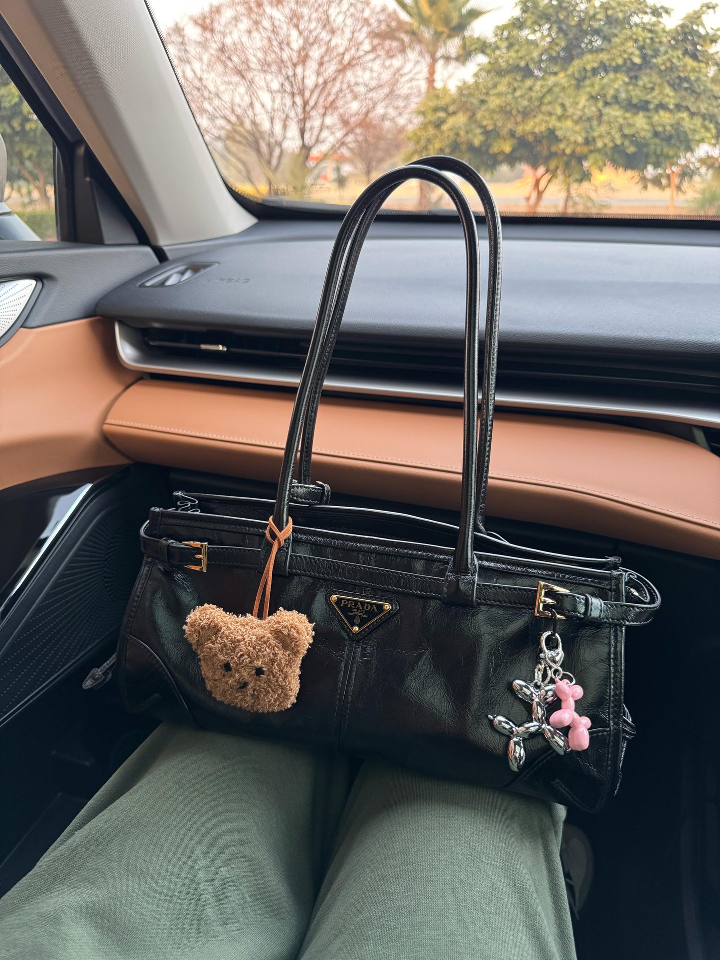 Adorable Teddy Bear Bag Charm