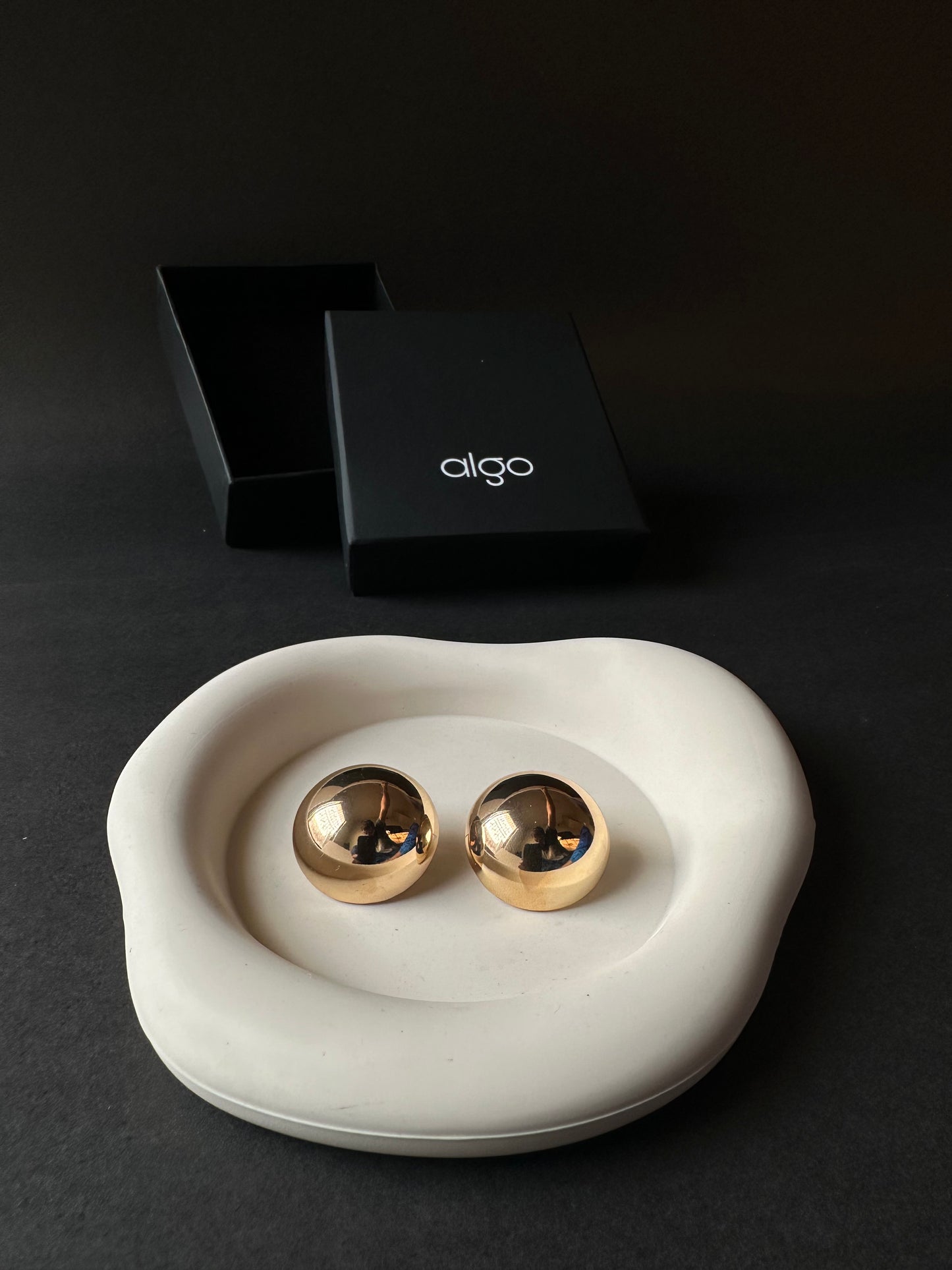 Minimalist Golden Studs